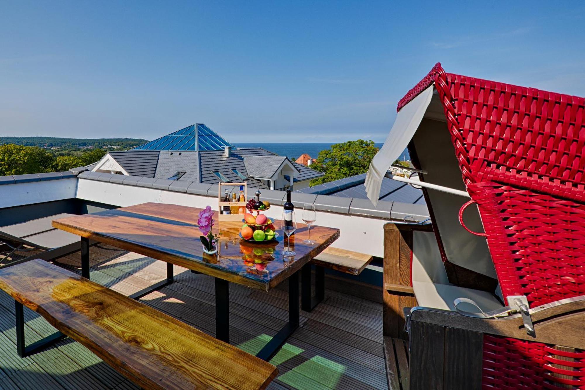 Meeressterne Schlossappartements Heringsdorf 外观 照片