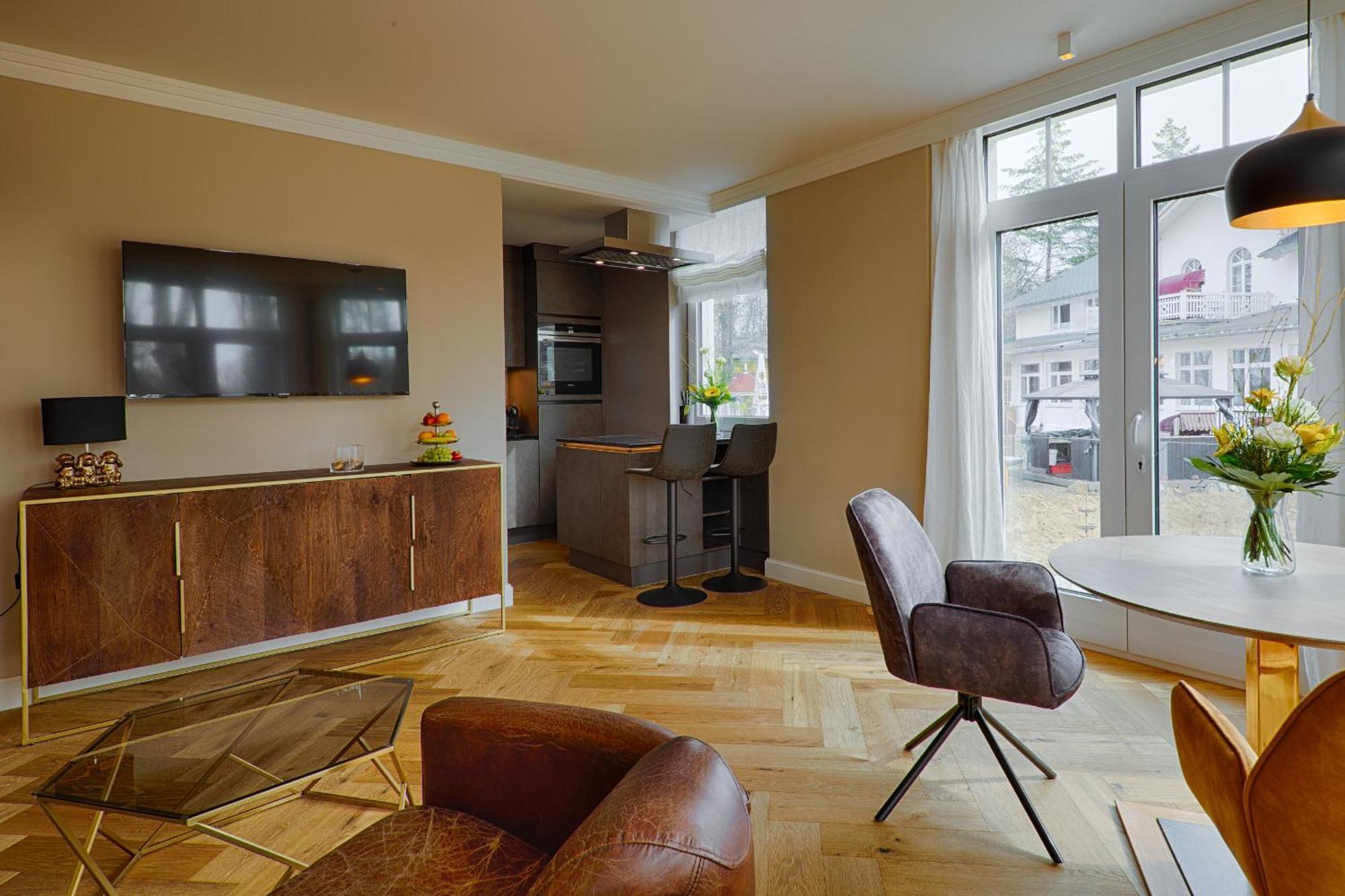Meeressterne Schlossappartements Heringsdorf 外观 照片