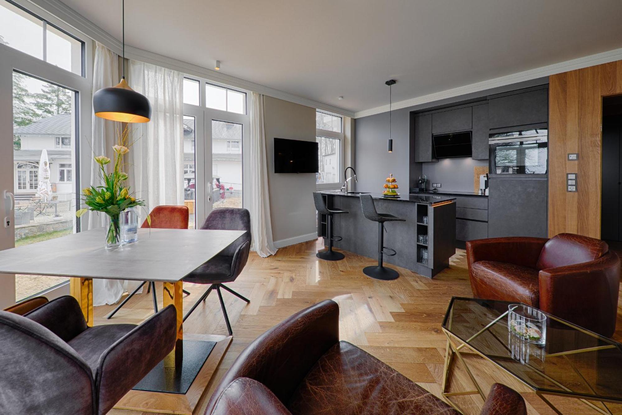 Meeressterne Schlossappartements Heringsdorf 外观 照片
